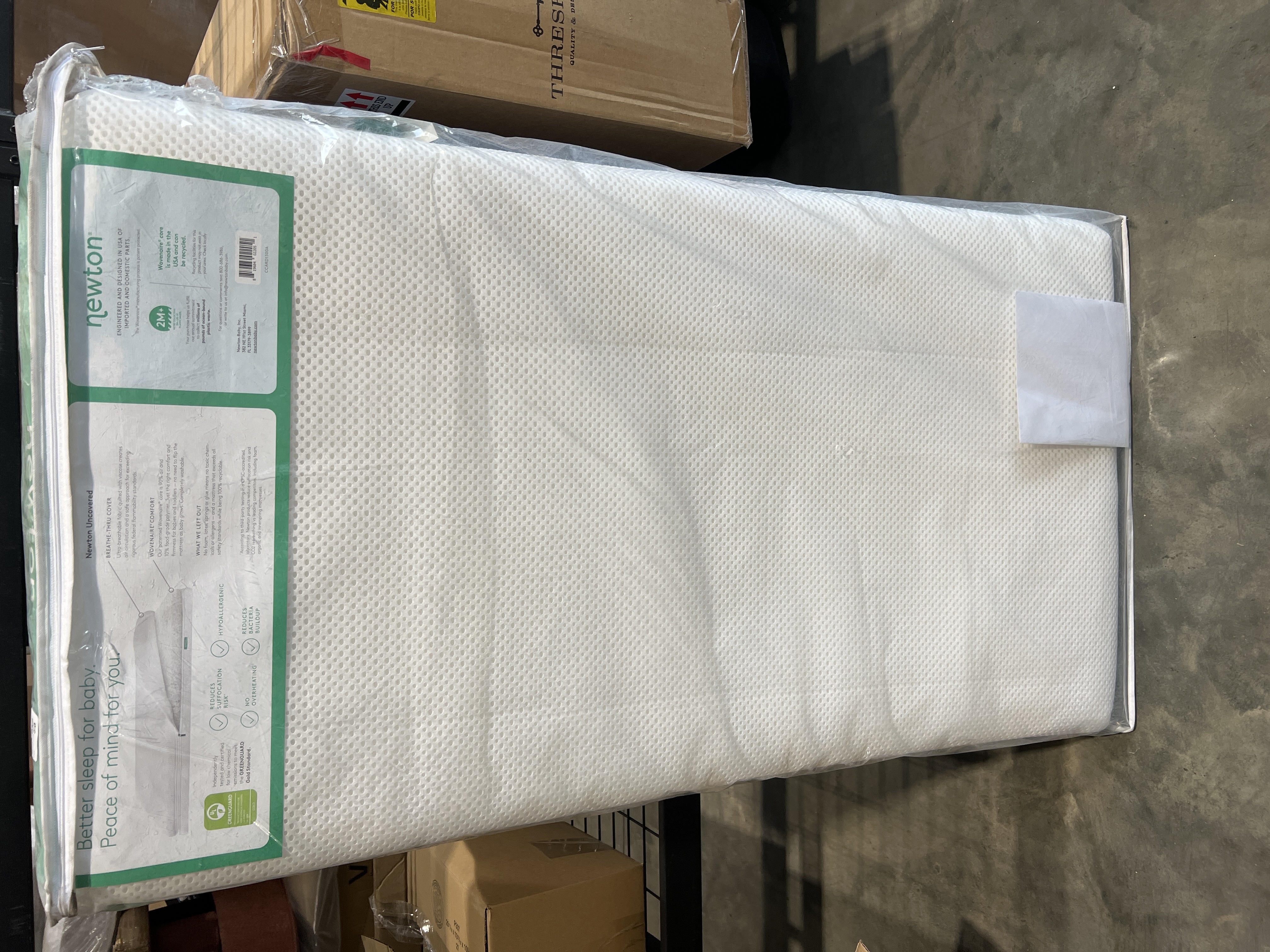 Newton Essential Crib Mattress - White — photo 2