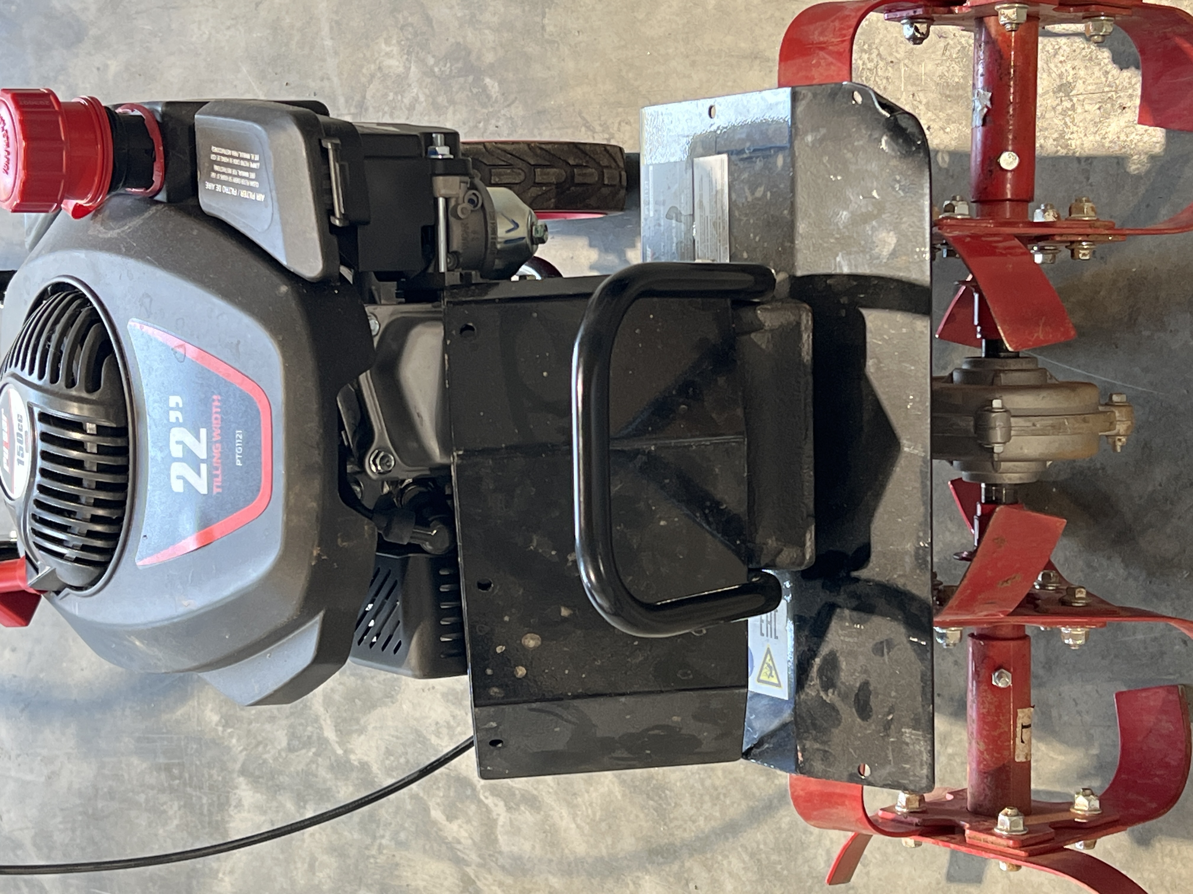 Pulsar 22  Gas Roto-Tiller with 150cc Engine  4 Tines & Adjustable Depth Gauge — photo 2
