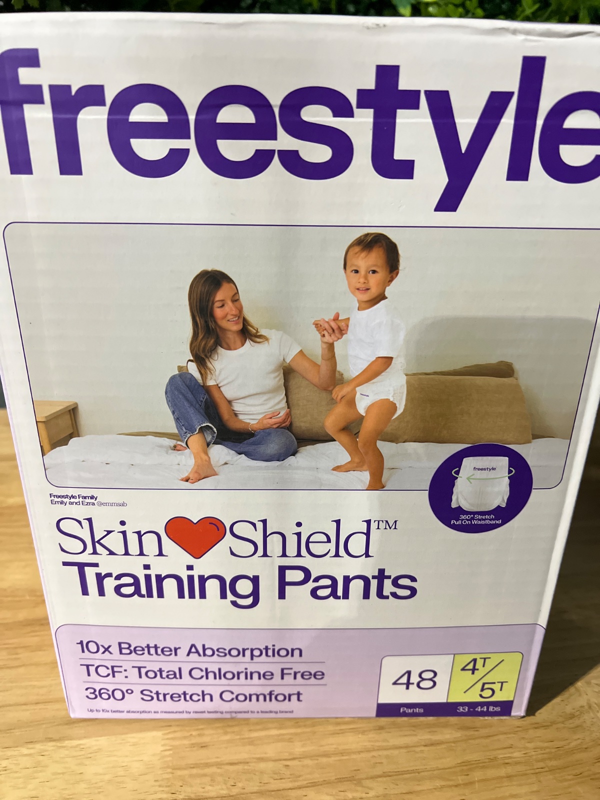 Freestyle SkinShield Training Pants in size 4T/5T (48-count box) — photo 2